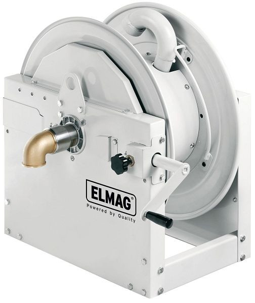 Avvolgitubo industriale ELMAG serie 700 / L 690, azionamento manuale per aria, acqua, gasolio, 20 bar, 43603