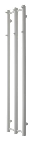 Radiatore da bagno verticale TVS VINO 3, bianco, 1400 x 250 mm, VINO3HV