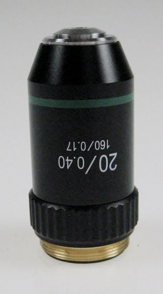 Obiettivo KERN Optics acromatico 20 x / 0,4 caricato a molla, antifungo, OBB-A1110